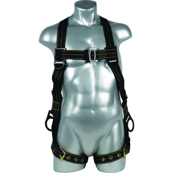 Safe Keeper 5-Point Full Body Oil Resistant Harness With Side D-Rings FAP15503G(OR)-SK